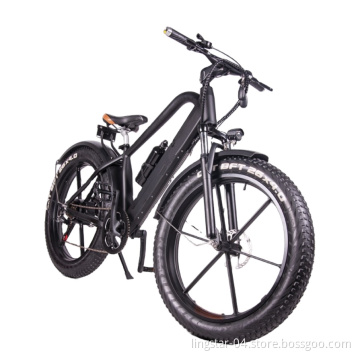 Bike elettrico Ebike Mountain Frame in alluminio a buon mercato 48v 10 ah Batteria di litio in Cina a prezzo economico freni a disco a buon mercato Shimano Tourney 6 Speed